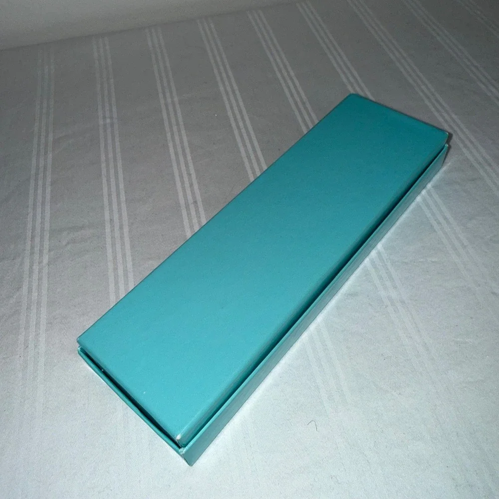 Tiffany & Co Blue Jewelry Gift Box Rectangular 7x2.25‎ Replacement Storage Box